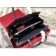 Riproduzione Fedele Valentino Nero Medium Rockstud Top Handle Borsa imitazioni