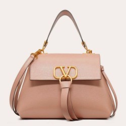 Riproduzione Fedele Valentino Piccolo Vring HandBorsa Rosa Buffalo imitazioni