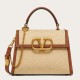 Replica fedele Valentino Piccolo Vsling HandBorsa Chevron Raffia Riproduzione Fedele fedele Valentino Piccolo Vsling HandBorsa Chevron Raffia imitazioni