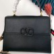 Replica fedele Valentino Vsling HandBorse Alta Qualità Nero Vitello Granato Riproduzione Fedele fedele Valentino Vsling HandBorse Replica Alta Qualità Nero Vitello Granato imitazioni
