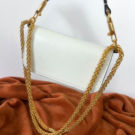 Valentino Loco Piccola Borsa A Tracolla Bianco Vitello Replica Replica Perfette Valentino Loco Piccola Borsa A Tracolla Bianco Vitello imitazioni