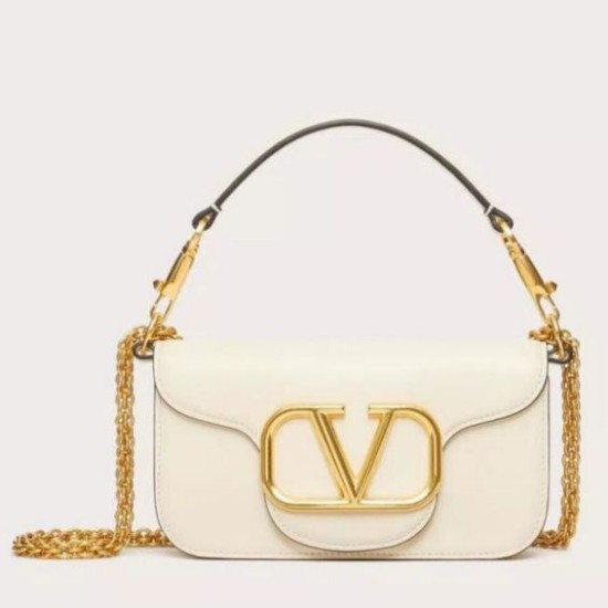 Valentino Loco Piccola Borsa A Tracolla Bianco Vitello Replica Replica Perfette Valentino Loco Piccola Borsa A Tracolla Bianco Vitello imitazioni