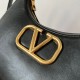 Replica Perfette Valentino Stud Sign Hobo Borsa Nero Vitello imitazioni