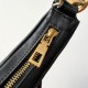 Replica Perfette Valentino Stud Sign Hobo Borsa Nero Vitello imitazioni