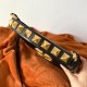 Replica Perfette Valentino Stud Sign Hobo Borsa Nero Vitello imitazioni