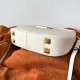 Valentino Stud Sign Hobo Borse Replica Bianco Vitello qualità specchio Replica Perfette Valentino Stud Sign Hobo Borse Bianco Vitello imitazioni