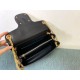 Valentino Stud Sign Borse a tracolla Nero Nappa Replica Replica Perfette Valentino Stud Sign Borse a tracolla Nero Nappa imitazioni