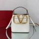 Valentino Supervee Borsa A Mano Superiore Bianco Vitello Replica Replica Perfette Valentino Supervee Borsa A Mano Superiore Bianco Vitello imitazioni
