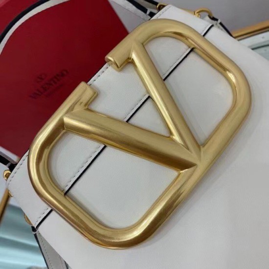 Valentino Supervee Borsa A Mano Superiore Bianco Vitello Replica Replica Perfette Valentino Supervee Borsa A Mano Superiore Bianco Vitello imitazioni