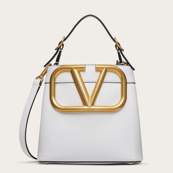Valentino Supervee Borsa A Mano Superiore Bianco Vitello Replica Replica Perfette Valentino Supervee Borsa A Mano Superiore Bianco Vitello imitazioni