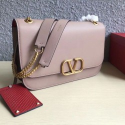Riproduzione Fedele Valentino Medium Vlock Borse a tracolla Poudre Calfskin imitazioni