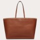 Replica Valentino Rockstud Shopping Bora Pari Grande Marrone Riproduzione Fedele Valentino Rockstud Shopping Bora Pari replica Grande Marrone imitazioni