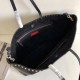Replica Valentino Rockstud Shopping Borsa Grande Nero Riproduzione Fedele Valentino Rockstud Shopping Borsa Grande Nero imitazioni