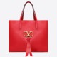 Replica fedele Valentino Garavani Rosso Grande Vring Shopping Tote Riproduzione Fedele fedele Valentino Garavani Rosso Grande Vring Shopping Tote imitazioni
