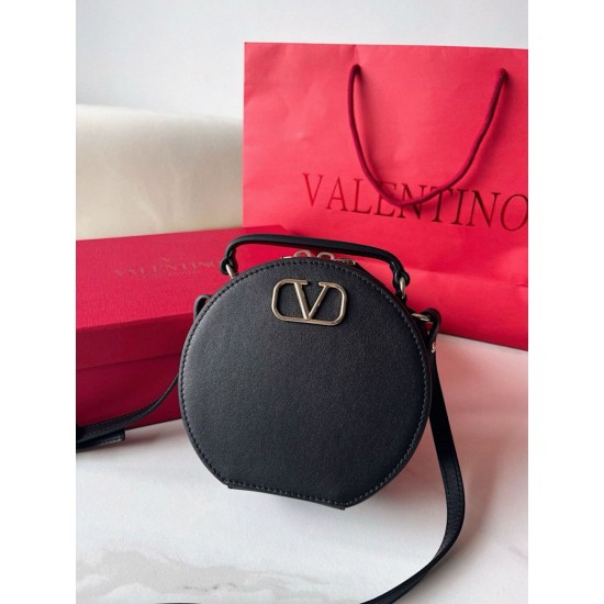 Borsa Mini Valentino VLogo Signature vitello nera Replica Replica Perfette Borsa Mini Valentino VLogo Signature vitello nera imitazioni