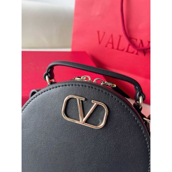 Borsa Mini Valentino VLogo Signature vitello nera Replica Replica Perfette Borsa Mini Valentino VLogo Signature vitello nera imitazioni