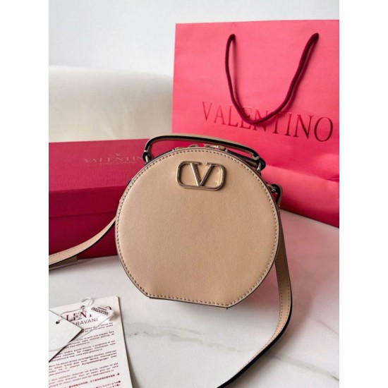 Borsa Replica Mini Valentino VLogo Signature vitello beige qualità specchio Replica Perfette Borsa 1:1 Mini Valentino VLogo Signature vitello beige imitazioni