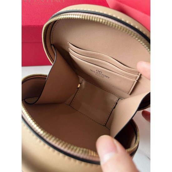 Borsa Replica Mini Valentino VLogo Signature vitello beige qualità specchio Replica Perfette Borsa 1:1 Mini Valentino VLogo Signature vitello beige imitazioni