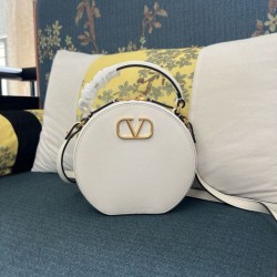 fedele Valentino VLogo Signature Mini replica Bianco vitello qualità specchio Replica Perfette fedele Valentino VLogo Signature Mini Bianco vitello imitazioni