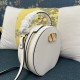 fedele Valentino VLogo Signature Mini replica Bianco vitello qualità specchio Replica Perfette fedele Valentino VLogo Signature Mini Bianco vitello imitazioni