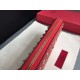 Replica Valentino Rockstud Spike Zip Portafoglio Rosso Agnello Riproduzione Fedele Valentino Rockstud Spike Zip Portafoglio Rosso Agnello imitazioni