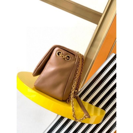 Replica Borse piccola Saint Laurent Jamie 4.3 agnello marrone Riproduzione Fedele Borse Replica piccola Saint Laurent Jamie 4.3 agnello marrone imitazioni