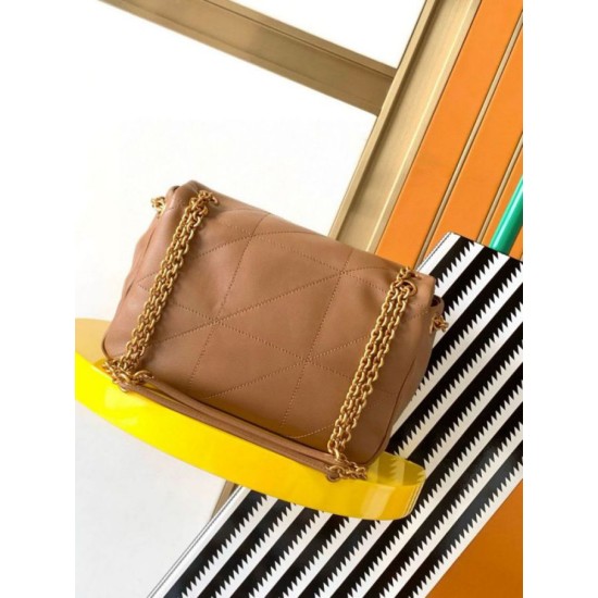 Replica Borse piccola Saint Laurent Jamie 4.3 agnello marrone Riproduzione Fedele Borse Replica piccola Saint Laurent Jamie 4.3 agnello marrone imitazioni