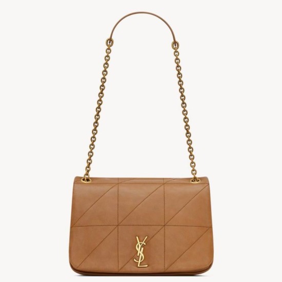 Replica Borse piccola Saint Laurent Jamie 4.3 agnello marrone Riproduzione Fedele Borse Replica piccola Saint Laurent Jamie 4.3 agnello marrone imitazioni