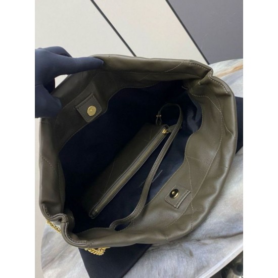 Replica Borse Imitazioni Saint Laurent Jamie 4.3 Pochon agnello verde kaki Riproduzione Fedele Borse Imitazioni Saint Laurent Jamie 4.3 Pochon agnello verde kaki imitazioni
