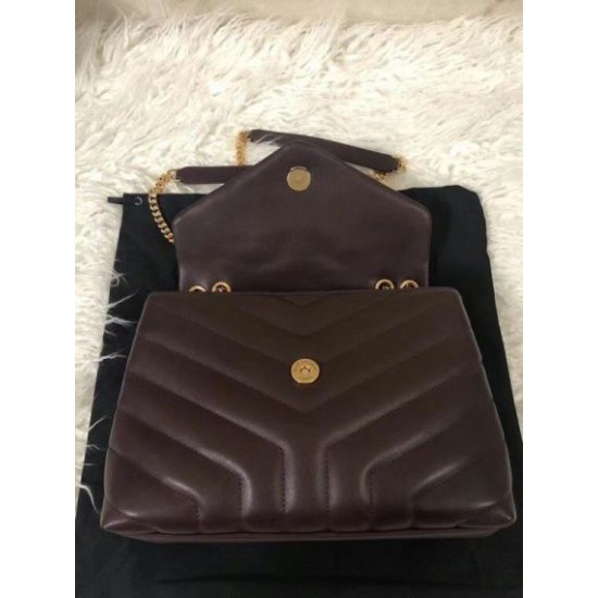 Replica Borse piccola Saint Laurent Loulou matelassé bordeaux Riproduzione Fedele Borse Replica piccola Saint Laurent Loulou matelassé bordeaux imitazioni