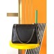 Replica Borsa media Saint Laurent Niki a catena agnello martellata nera Riproduzione Fedele Borsa media Saint Laurent Niki a catena agnello martellata nera imitazioni