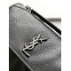 Replica Borsa media Saint Laurent Niki a catena agnello martellata nera Riproduzione Fedele Borsa media Saint Laurent Niki a catena agnello martellata nera imitazioni