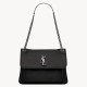 Replica Borsa media Saint Laurent Niki a catena agnello martellata nera Riproduzione Fedele Borsa media Saint Laurent Niki a catena agnello martellata nera imitazioni
