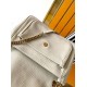 Replica Borsa media Saint Laurent Niki a catena agnello martellata bianca Riproduzione Fedele Borsa media Saint Laurent Niki a catena agnello martellata bianca imitazioni