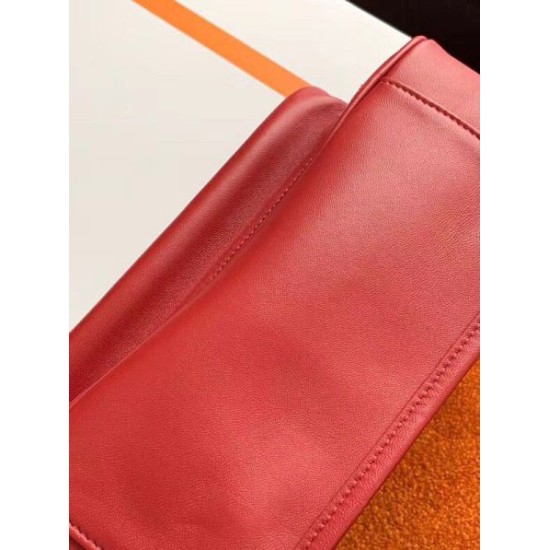 Replica Borsa media Saint Laurent Niki agnello rossa Riproduzione Fedele Borsa media Saint Laurent Niki agnello rossa imitazioni