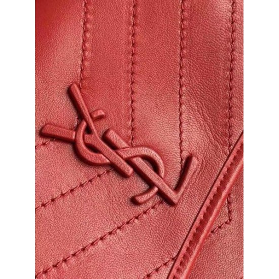 Replica Borsa media Saint Laurent Niki agnello rossa Riproduzione Fedele Borsa media Saint Laurent Niki agnello rossa imitazioni