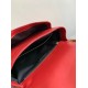 Replica Borsa media Saint Laurent Niki agnello rossa Riproduzione Fedele Borsa media Saint Laurent Niki agnello rossa imitazioni