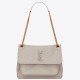 Replica Borsa media Saint Laurent Niki agnello bianca Riproduzione Fedele Borsa media Saint Laurent Niki agnello bianca imitazioni
