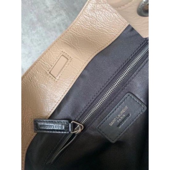 Replica Borsa shopping Saint Laurent Niki media sabbia Riproduzione Fedele Borsa shopping Saint Laurent Niki media sabbia imitazioni
