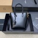 Replica Borsa shopping Saint Laurent Mini Toy vitello nera Riproduzione Fedele Borsa shopping Saint Laurent Mini Toy vitello nera imitazioni