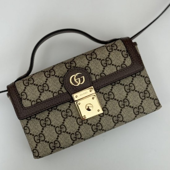 Replica Gucci 837466 Perfetta a tracolla maxi Softbit oversize in suede Marrone Imitazioni Replica Gucci 837466 Perfetta a tracolla maxi Softbit oversize in suede Marrone
