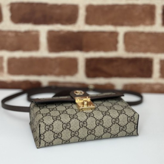 Replica Gucci 837466 Perfetta a tracolla maxi Softbit oversize in suede Marrone Imitazioni Replica Gucci 837466 Perfetta a tracolla maxi Softbit oversize in suede Marrone