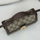 Replica Gucci 837466 Perfetta a tracolla maxi Softbit oversize in suede Marrone Imitazioni Replica Gucci 837466 Perfetta a tracolla maxi Softbit oversize in suede Marrone