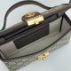 Replica Gucci 837466 Perfetta a tracolla maxi Softbit oversize in suede Marrone Imitazioni Replica Gucci 837466 Perfetta a tracolla maxi Softbit oversize in suede Marrone