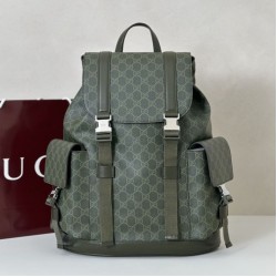 Replica Borse Firmate  a tracolla piccola Gucci GG Monogram 795479 Zaino in tessuto GG verde