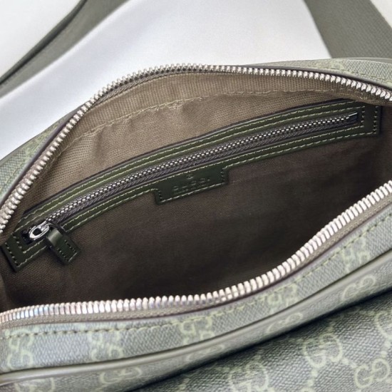 Replica Borsa a tracolla grande Gucci Savoy in tessuto GG Monogram rivestito Marrone 834458 Imitazioni Replica Borsa a tracolla grande Gucci Savoy in tessuto GG Monogram rivestito Marrone 834458