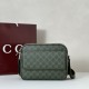 Replica Borsa a tracolla grande Gucci Savoy in tessuto GG Monogram rivestito Marrone 834458 Imitazioni Replica Borsa a tracolla grande Gucci Savoy in tessuto GG Monogram rivestito Marrone 834458