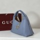 Replica Gucci 837466 Borse tote grande Giglio in denim GG nero Imitazioni Replica Gucci 837466 Borse tote grande Giglio in denim GG nero