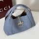 Replica Gucci 837466 Borse tote grande Giglio in denim GG nero Imitazioni Replica Gucci 837466 Borse tote grande Giglio in denim GG nero