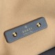 Replica Gucci 837466 Borse tote grande Giglio in denim GG nero Imitazioni Replica Gucci 837466 Borse tote grande Giglio in denim GG nero